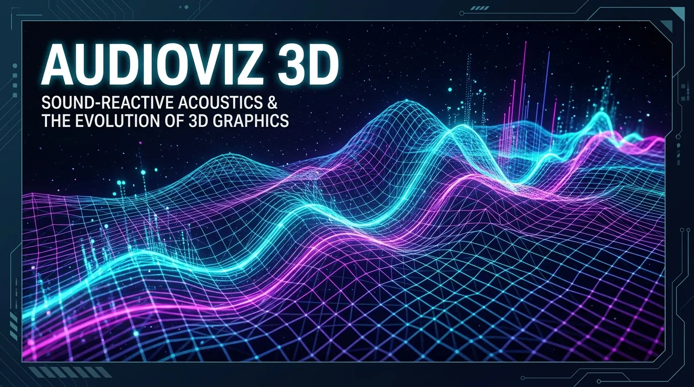 AudioVisualizer 3D • Paisagens Sonoras FFT