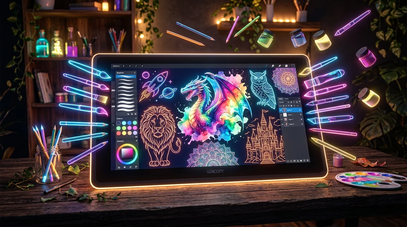 ColorBook Studio • Livro de Colorir & Pintura Digital