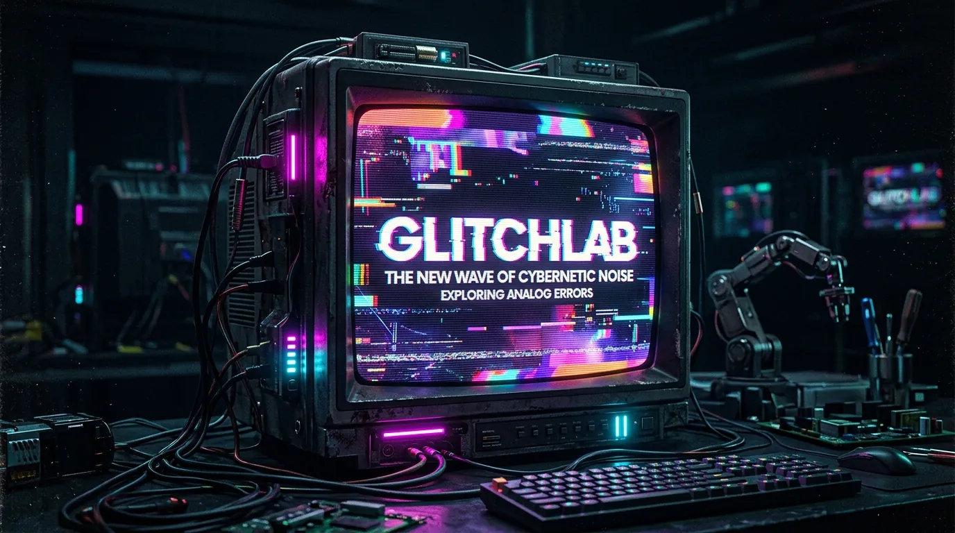 GlitchLab • Estúdio de Shaders CRT & Aberração